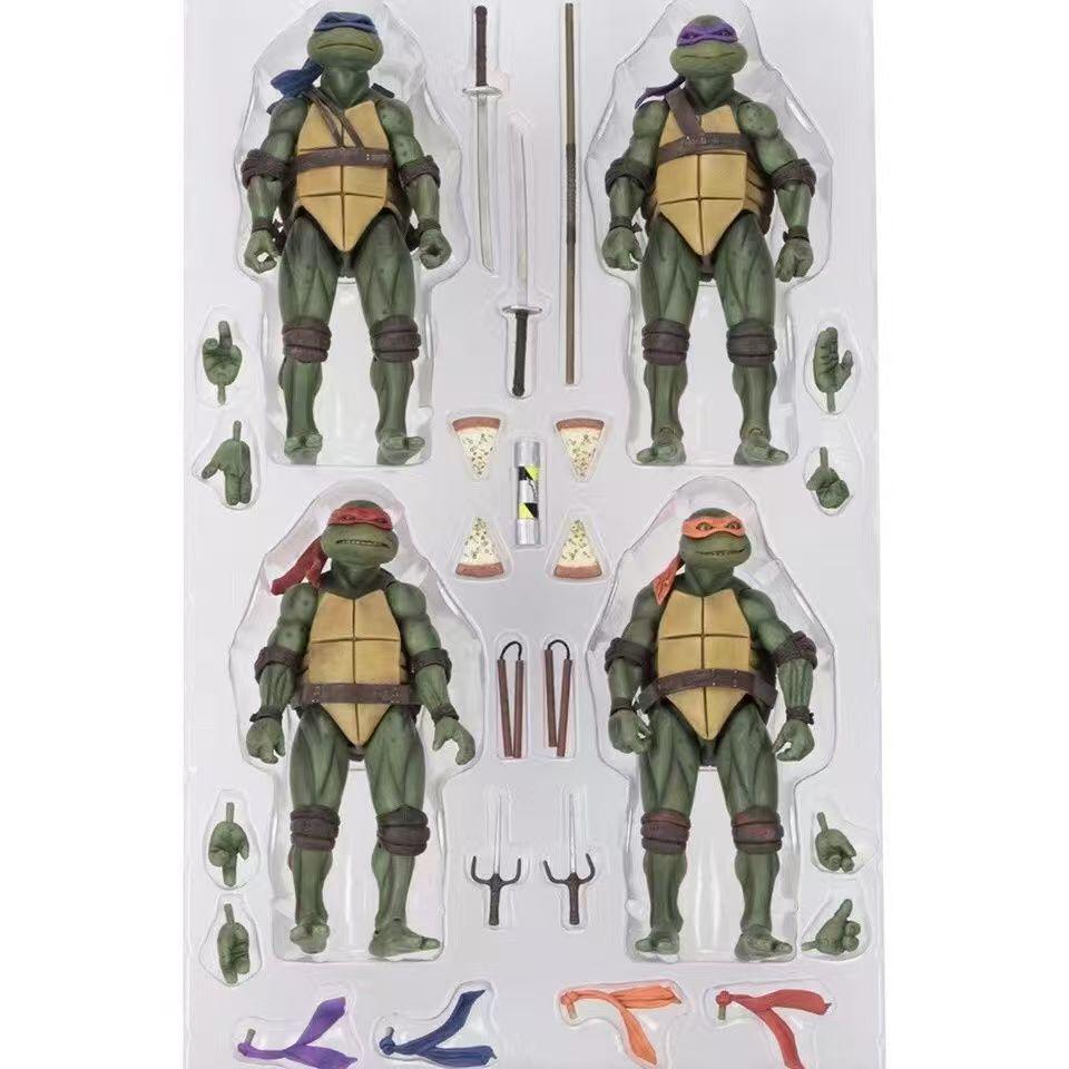 NECA 1990 Черепашки-ниндзя 7  Лимитированная серия Фигурка