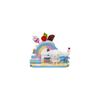 Onda Sanrio Cinnamoroll Toy Block Set for Girls Milk Stand Cafe Nano Blocks