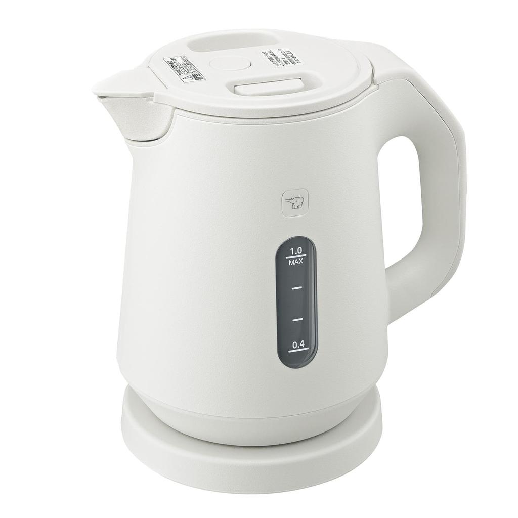 Zojirushi Electric Kettle, 1.0L, Pale White, CK-KA10-WM