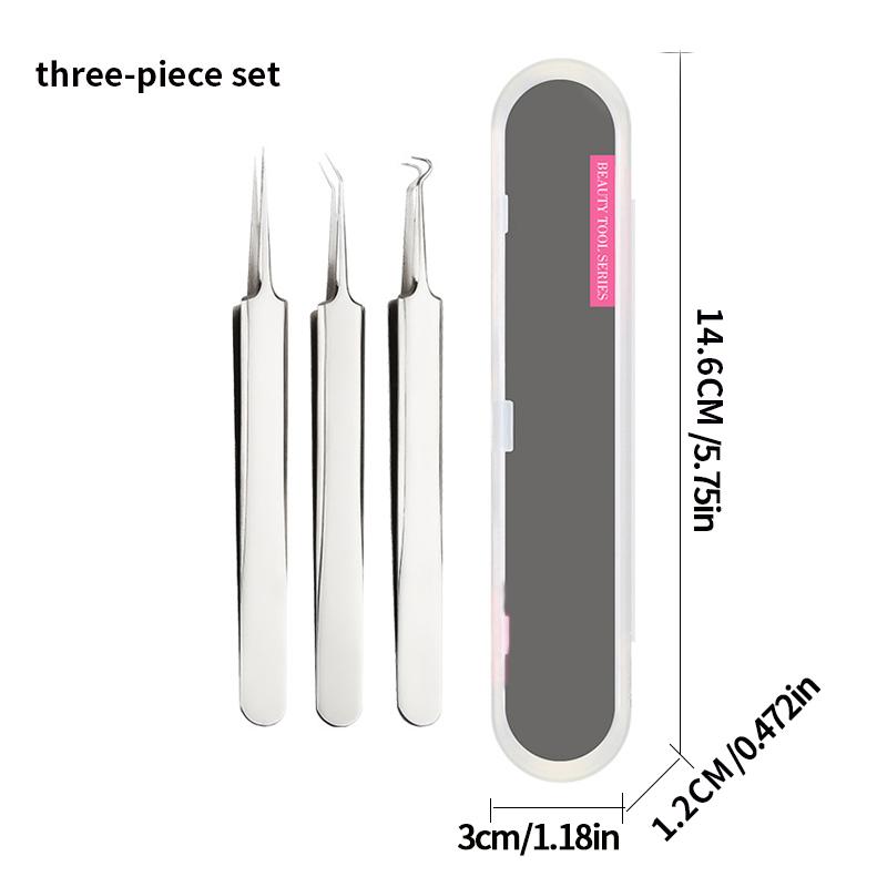 Xiaomi Acne Needle Blackhead Cell Clip Suit Double-Headed Acne Needle Acne Acne Removal Needle Tweezers Precision Acne Clip Acne Tool