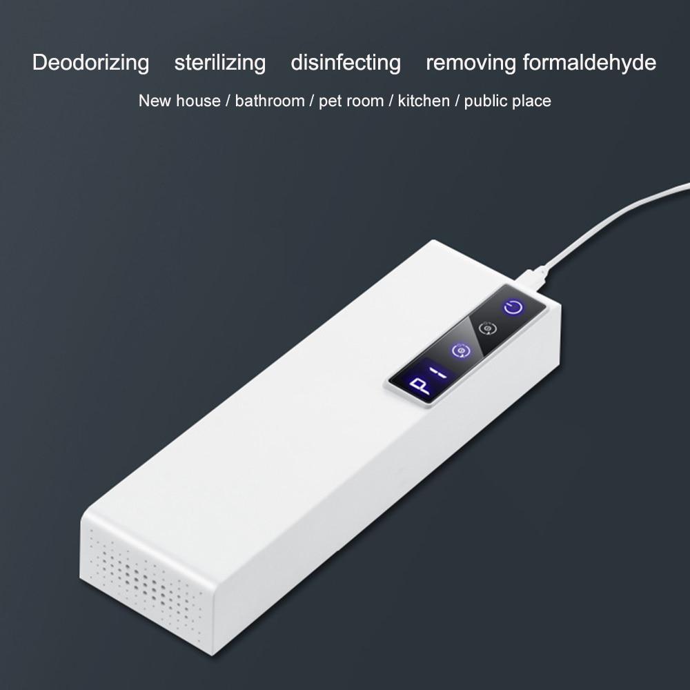 Mini domácí čistička vzduchu Ozonový sterilizátor Lze použít pro kancelář Šatník Botník