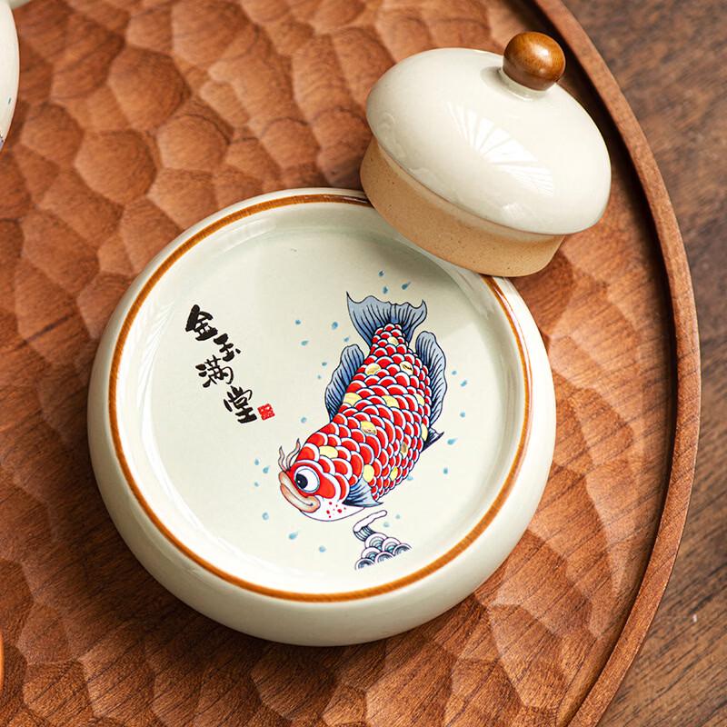Heat-Insulated Ceramic Tea Coaster