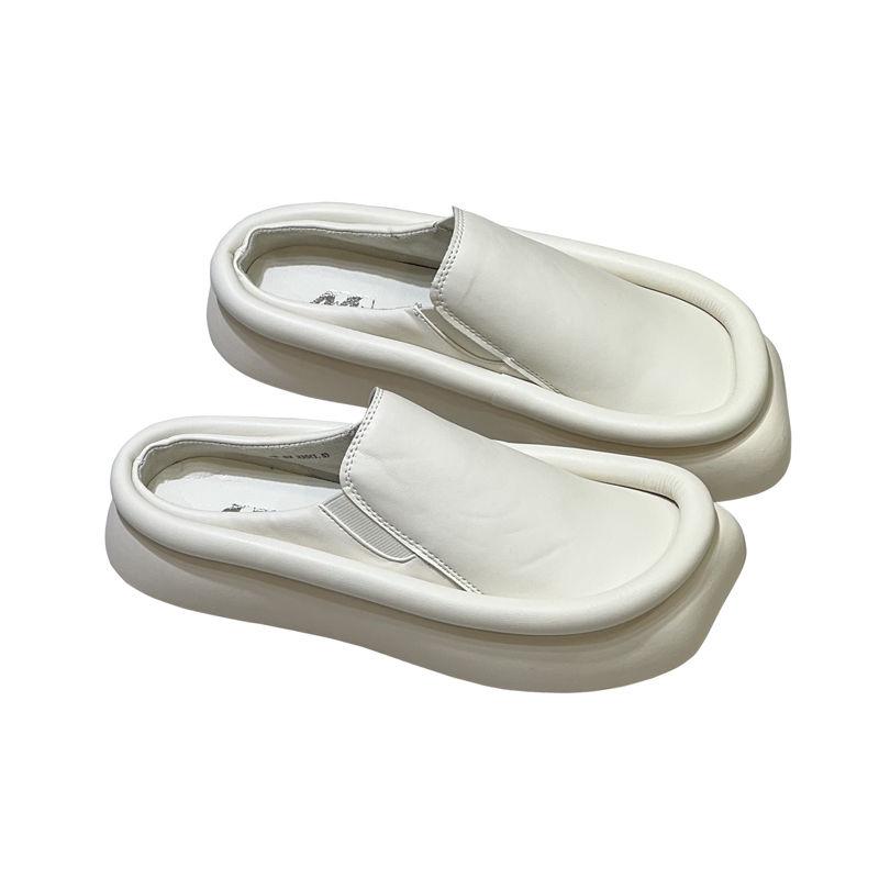 New Summer Fashion Baotou Muller Slippers Women Sandals Comfortable Flat Outdoor Casual Women's Shoes Flip Flops Womens Slides