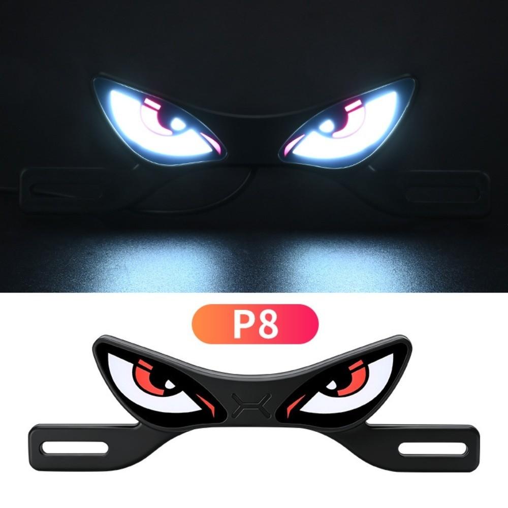 Waterproof Motorcycle License Plate Light Eye Turn Signal Light Motorcycle Accessories