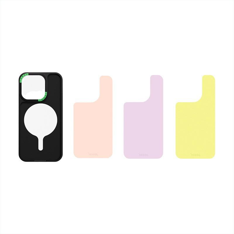 Replaceable Back Plate Mobile Phone Case Iphone15 Flower Apple 14pro Removable Magnetic Two-in-one Can Be Changed At Will
