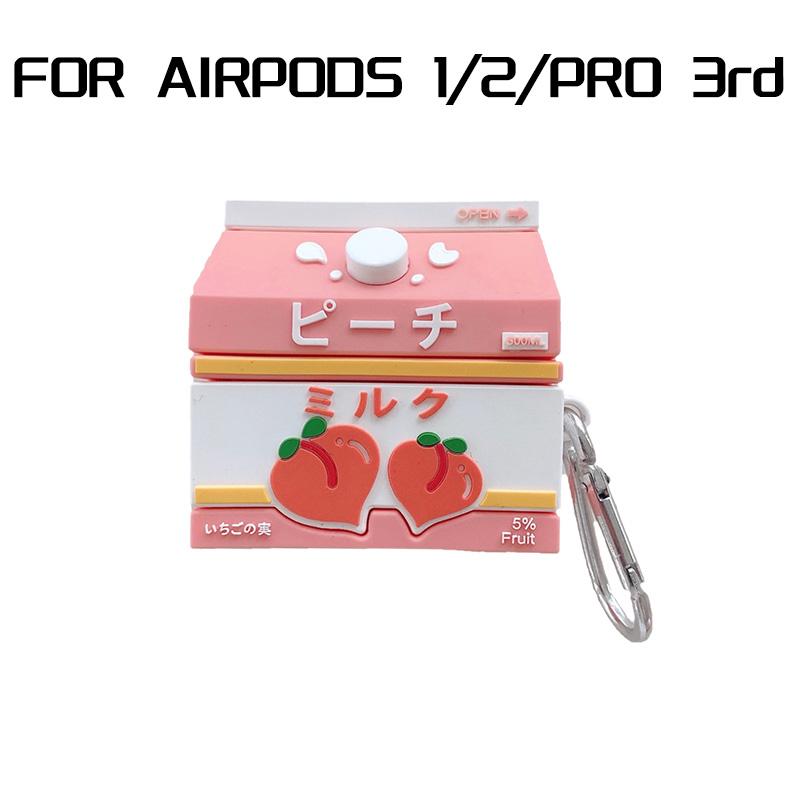 3D Kjeks Silikon Etui for AirPods 3 2021 3. Tegneserie Søtt Øretelefon Etui for AirPods Pro 3 2 1 Hodetelefon Ladeetui Deksel