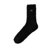 Bowknot Floor Socks Fleece Thickened Carpet Home Socks Autumn Winter Furry Plush Socks  Women