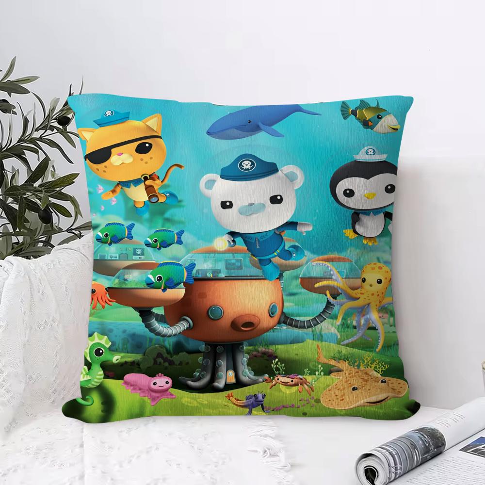 Cushion Cover Anti-dustmite Pillowcase Invisible Zipper Silky Short Plush Sofa Cushion Cover Divine Seal Throne