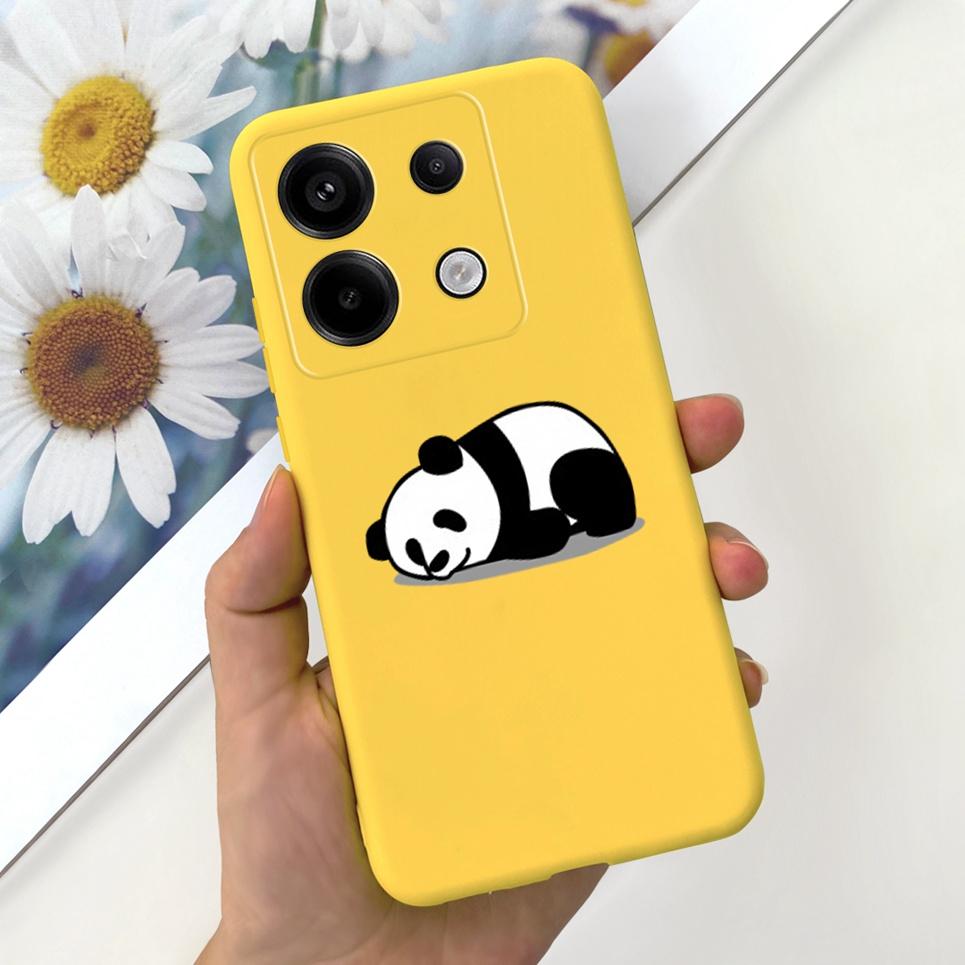 For Xiaomi Poco X6 Pro 5G Phone Case Xiaomi Poco M6 Pro 4G Back Cover Cartoon Cool Style Child's Coque Funda Soft Silicone TPU