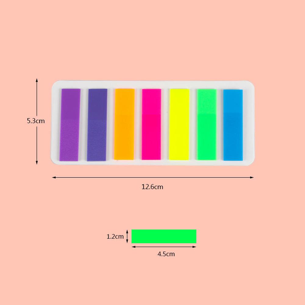 Colorful Index Sticky Notes Index Tabs Memo Pad Lable Sticker School Office Stationery For Classify Files