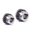 1 pz. Ruota Dentata Cilindrica con Passo 20 22 24 25 28 30 32 35 40 45 50 60 Denti Acciaio 45# Modulo 1.5 Ingranaggi Motore Foro con Chavetta 12-25mm