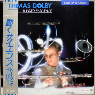 LP Record THOMAS DOLBY  Blinded By Science EMS50138PROMO EMI 1983 Japan Rock Used