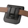 Luxury Leather Belt Clip Phone Case Men Waist Bag Cover For Samsung Z Flip6 Flip5 Moto Razr Oppo Vivo Tecno Honor Galaxy Flip 6 5 4 3 5G Holster Pouch