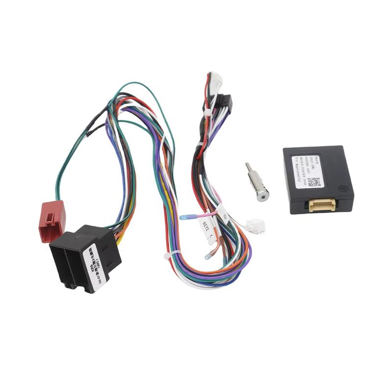 CAN Bus Decoder 16 Pin to ISO Radio Harness Adapter Car Android Wiring Cable for Renault Megane 2 Clio 3 2004-2007