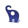 Metalen Olifant Boekensteun voor Bureauopslag, Decoratieve Boeksteun met Glad Gespoten Afwerking voor Boekenplank en Kantoorbestanden
