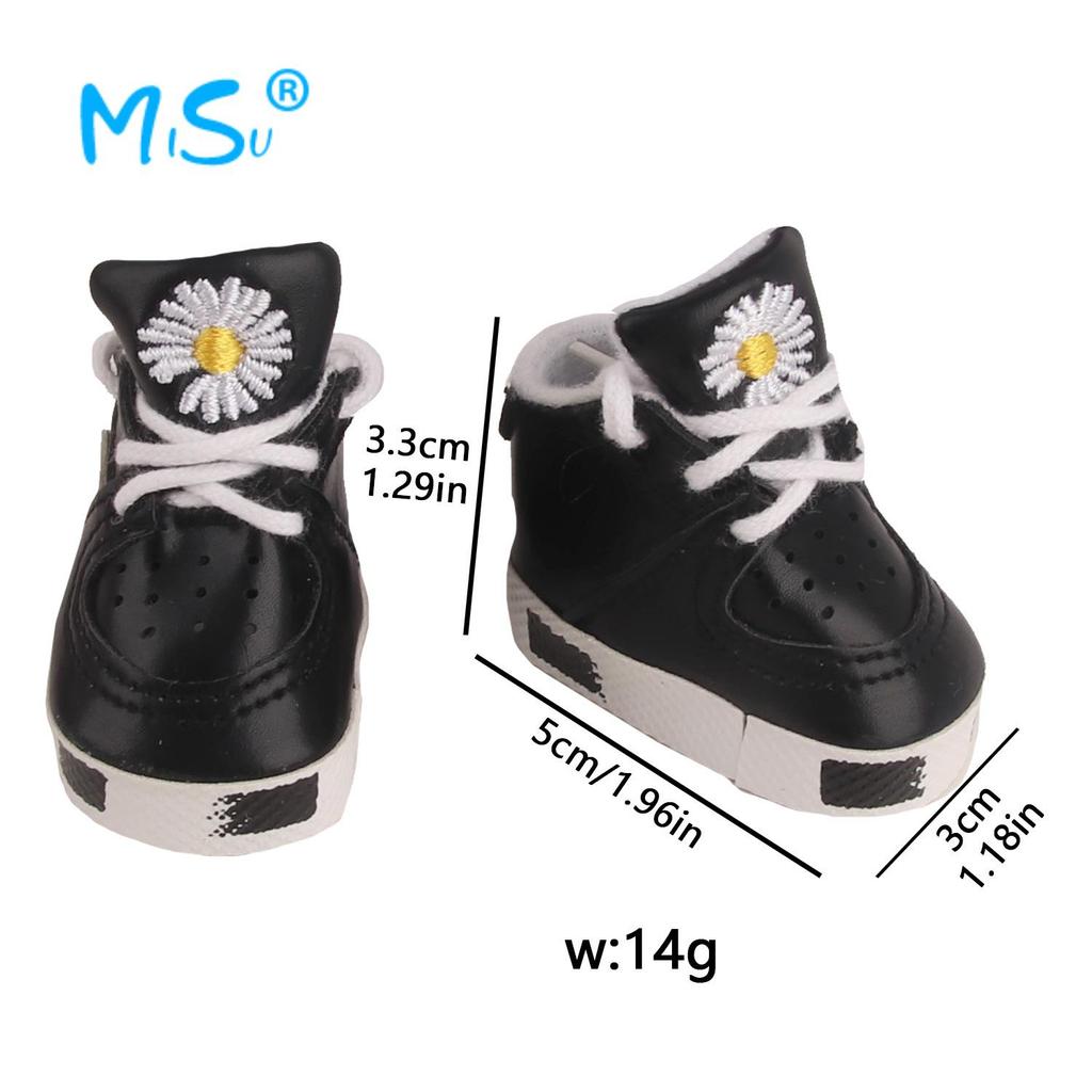 18" Doll Sneakers, 20cm Cotton Star Shoes, EXO Doll Dress-Up Footwear, Doll Clothes Accessories