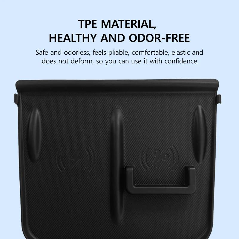 WinWay for Tesla Model Y 2025-2025 Model 3 2025-2025 Center Console Wireless Charging Anti-slip for Phone Earphone Charging
