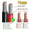 4AWG XT60 Male To XT60 Female End Wire Long Silicone Tin-Plated Copper Wire For Automotive Mobile Power Stations