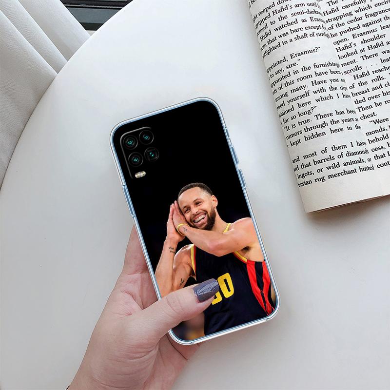 C-Curry Basketballstar Transparente Handyhülle für Motorola Moto G7 G8 G9 G84 G85 G73 G24 G15 Z2 Play Power Plus