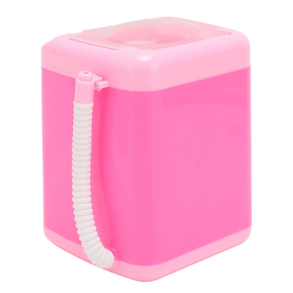 Washing Machine Toy Small Simulation Electric Automatic Makeup Sponge Cleaner Device for Lady Kids