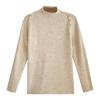 Casual Long Sleeve Soft Warm Sweater Women Fashion Stand Collar Base Pullover Women Autumn And Winter Thickened Knitwears Tops 29602