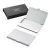 1 Piece More OK Yanjuku No Waza Stainless Steel Card Case Personalized Business Holder Commemorative Gift Employees Celebration Employment Job Change