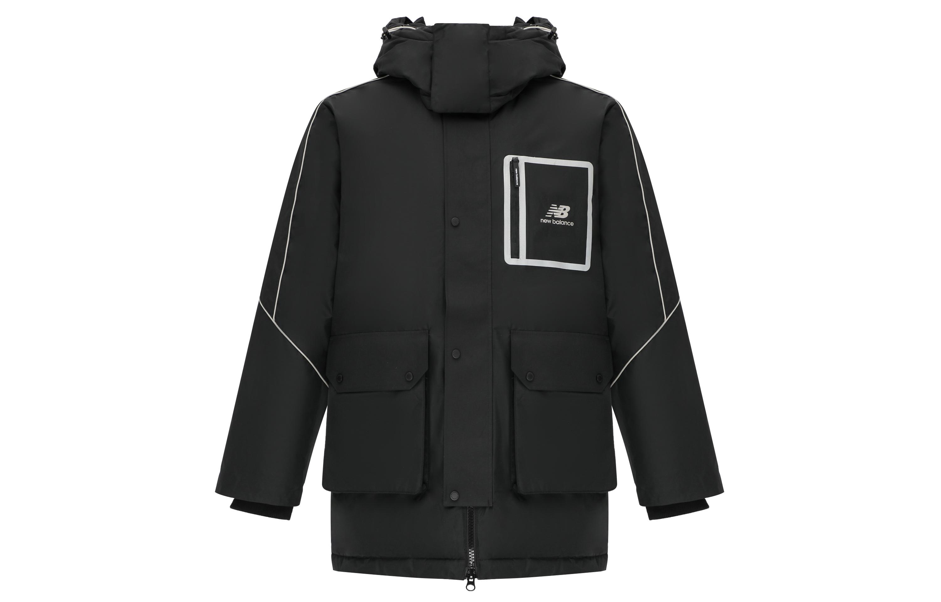 New Balance Down Jacket Winter Men s Black AMJ14320-BK M
