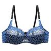 Julexy New Arrivals Women Bra Lace Hollow Out Underwear Women Embroidery Plus Size C D Cup Lingerie Bra