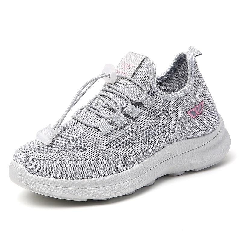 Autumn New Casual Shoes Women's Shoes Soft Sole Versatile Breathable Flat Bottom Walking Mother Shoes Travel Shoes Work Shoes