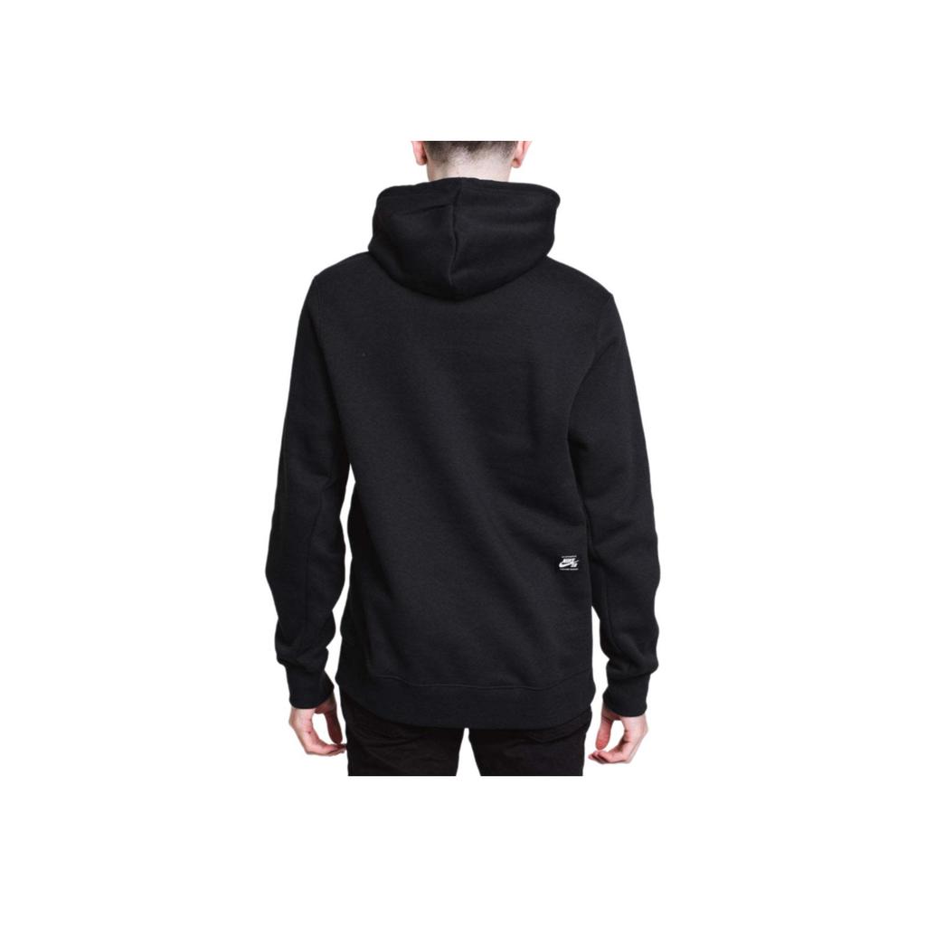 Nike Alphabet Logo Print Hoodie Men Tops Black 846886-010