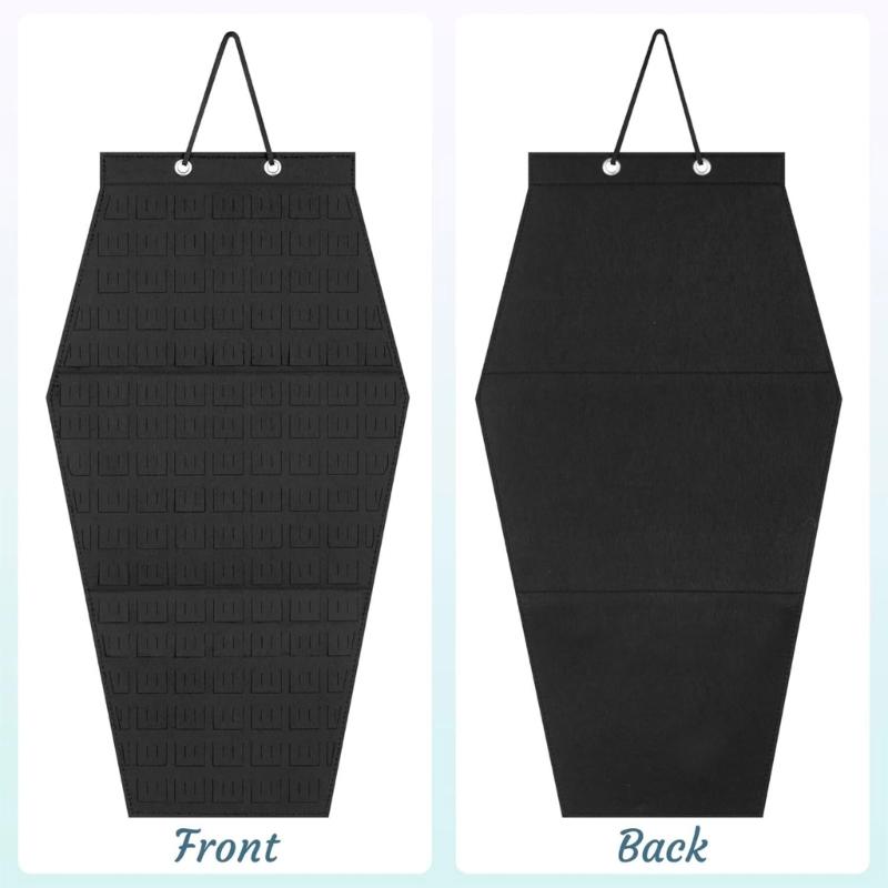 Wiszący uchwyt na odznaki Innowacyjne rozwiązanie do przechowywania odznak Kieszeń ekspozycyjna do kreatywnych przestrzeni i biur