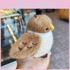 Cute Cartoon Parrot Kiwi Bird Sparro Swallow Bird Plush Toy Pendant For Kid Gift