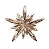 Shining Rhinestones Brooch Pin Fine Workmanship Colorful Irregular Star Shape Pin Costume Accessories