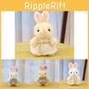 Rabbit Cute Soft Plush Doll  With Soft Short Fur And Pp Cotton Filling For Kids