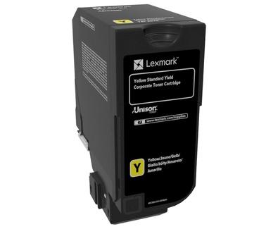 Lexmark 74C2SY0 Toner Cartridge, Yellow
