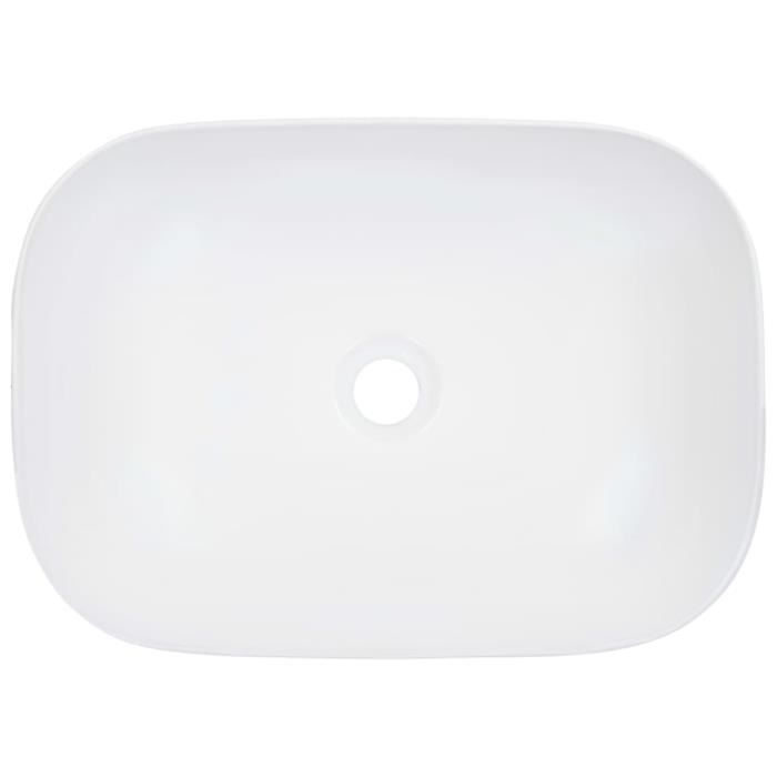VidaXL Washbasin 45.5x32x13 Cm Ceramic White