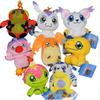 Adorable Anime Digimon Adventure Plush Toys For Kids Featuring Soft And Comfortable Dolls