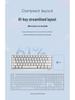 Qianxingzhe F61/F68 Portable Bluetooth Mechanical-Feel Wireless Keyboard