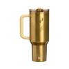 Stanley x Messi Quencher ProTour Copo com Tampa de Palhinha 1.18L Messi Legacy Dourado