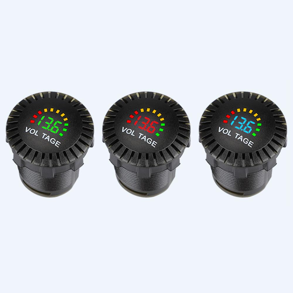 DC 5V-36V Car Voltage Meter Motorcycle Boat LED Digital Voltmeter Panel Volt Meter Monitor Gauge Display Car