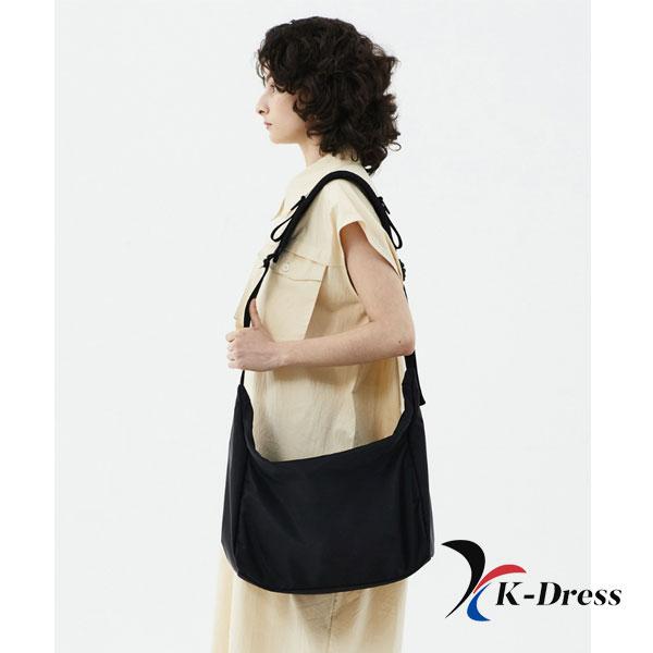 HAHARCHIVE Arc Czarna unisexowa modna torba typu messenger crossbody dla studentów i profesjonalistów