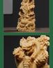 Dragon God Buddha Statue [Nine Dragon Kannon Bodhisattva] Kannon Ornament for Good Fortune and Prosperity, for Buddhist Altar, Hinoki Wood Carving (He