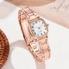 Versatile Luxury Wrist Watches Square Small Dial Womens Quartz Wristwatch Ladies Bracelet Watch