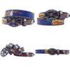 Croatian Rhinestone Graffiti Leather Y2K Belt: Versatile European & American Style
