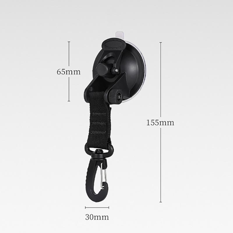 4pcs Weatherproofed Suction Hook Convenient Hanging Hook Car Roof Awnings Hook for Various Outdoor and Indoor Space