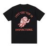 I Put The Fun In Dysfunctional Tshirt Funny Vintage Cat Meme Cartoon Tee Shirt Unisex Women Summer Streetwear Casual Humor T Shirt