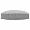 Gray Cushion 80 x 80 x 12 cm Oxford Fabric