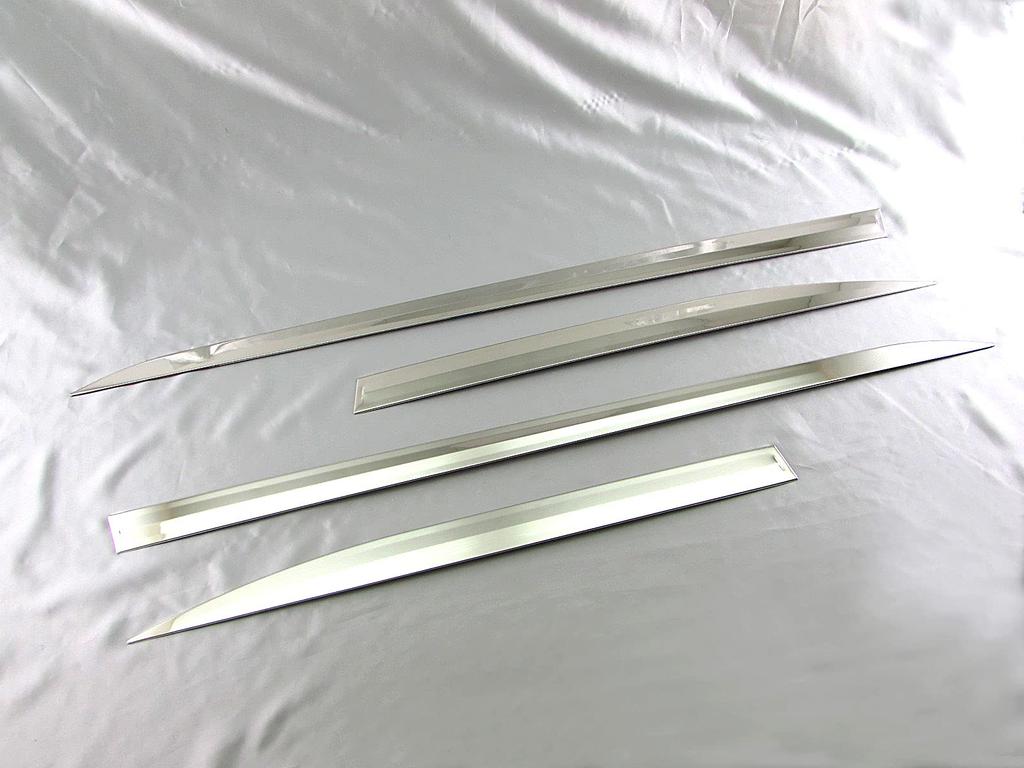 BRIGHTZ MAZDA3 Fastback BP Super Mirror Finish Stainless Steel Plated Side Door Molding 4PC BPEP BPFP BP5P BP8P [SID-MOL-134]