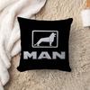 Cuscino Logo Camion M-Man Regali Arredamento Casa Ufficio Camera da Letto Divano Cuscino Auto Custodia 45X45Cm