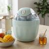 Tragbare Eismaschine 500 ml Fassungsvermögen Gefrorene Joghurtmaschine Europäischer Amerikanischer Stil